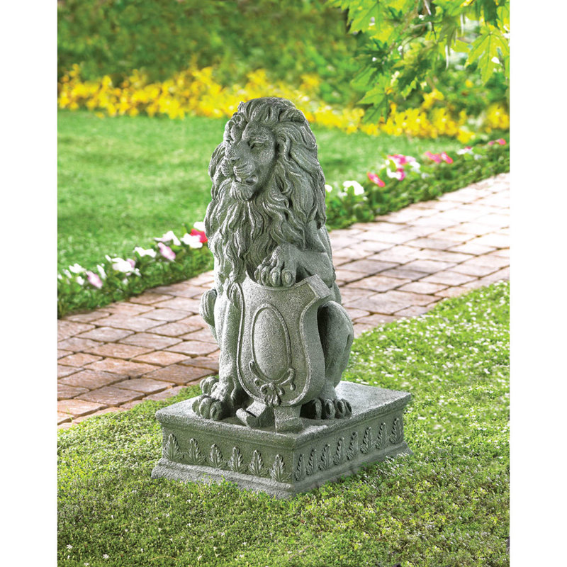 Zingz & Thingz Statue de jardin lion royal et Commentaires Wayfair.ca